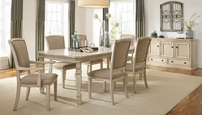 Ashley dining table and chairs 7 pieces, View more