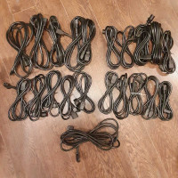 21 C13 to C14 cables various length