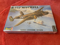 Plastic Airplane Kit - Revell B-25J Mitchell 1/48 Scale
