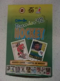 1992 OPC Premier Hockey Box. 2nd Year Jagr !!! 36 packs