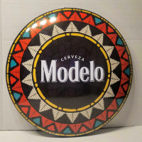 Modelo Dome Metal Sign.  Now Only $20.]0