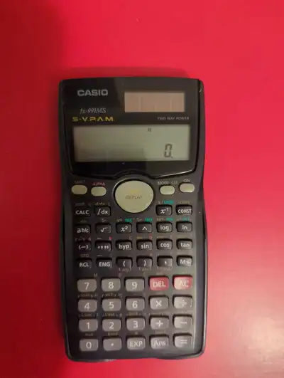 Casio scientific and financial calculator fx-991MS used but working well
