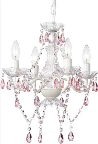 Pink Crystal Chandelier , View more