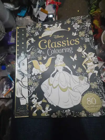 Disney Princess and Classics Colouring Books Bundle, View more