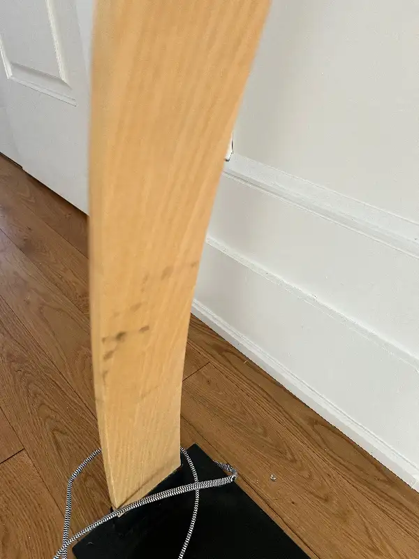 Metal and Wood Floor Lamp in Indoor Lighting & Fans in Mississauga / Peel Region - Image 4