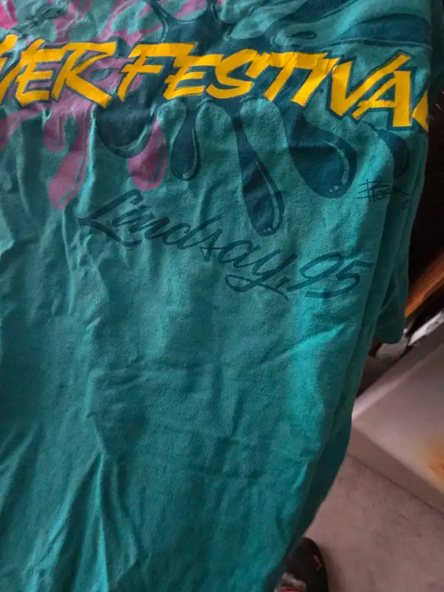 River festival Lindsay Ontario 1995 t-shirt  in Men's in Belleville - Image 3