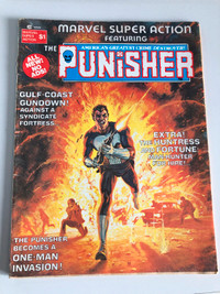Marvel Super Action Punisher magazine sized comic $25 OBO