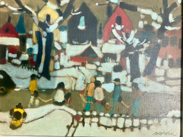 William Winter oil painting in Arts & Collectibles in Ottawa - Image 2
