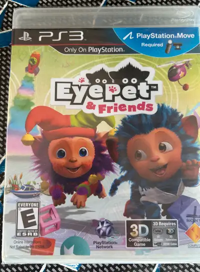 Unleash the magic with EyePet & Friends for PlayStation 3, a pre-owned game that promises hours of i...