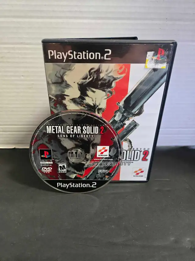 PS2 Metal Gear Solid 2