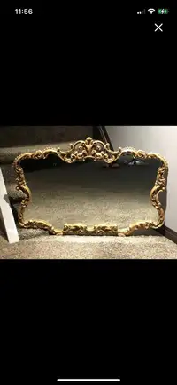 Ornate Mirror Syroco Vintage Mirror Wall Decor