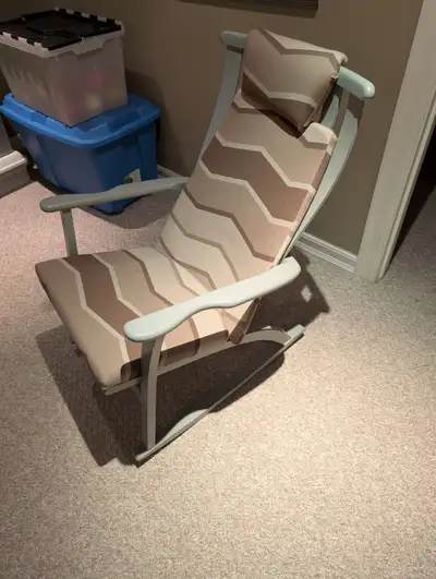 Wooden rocking chair, View more