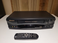 MEMOREX MVR4052 VCR 4-Head Hi-Fi Stereo with remote