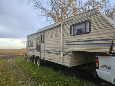 Fixer upper Fridge is new and works great Heat worked when last used A/C worked most of the time Has...
