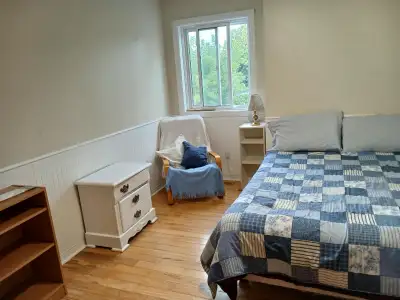Bright room with large closet for clean, female professional. Available early November/ end October....