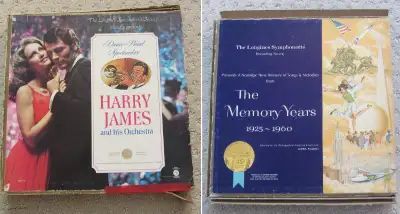 2 Longines Symphonette Society Presents Vinyl Boxsets Available, View more