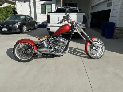 250 Softail Frame, 120 El Burto Ultima Engine, 6 speed
