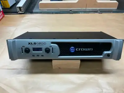 Crown XLS1500 Stereo Power Amp., View more