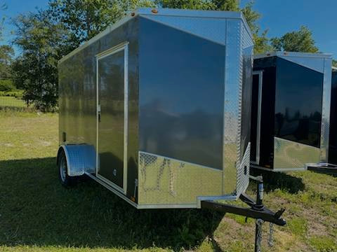 BRAND NEW 6X12SA ENCLOSED CARGO TRAILER in Other Business & Industrial in Hamilton - Image 3