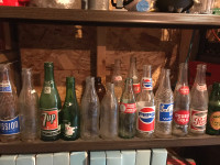 Vintage soda bottles 