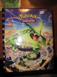 Authentic Pokemon Trading Card Folder  9 /page - various covers