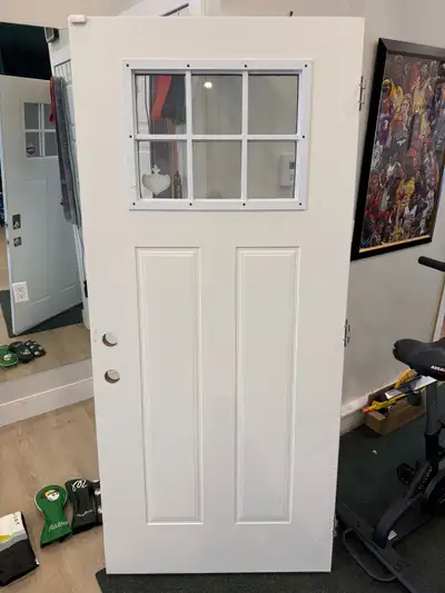 Solid Core Exterior Door with window, View more