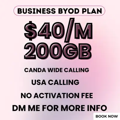 Save Big! 200GB & USA/Canada Wide Calling for $40, View more