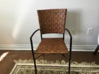 Wicker dining chair