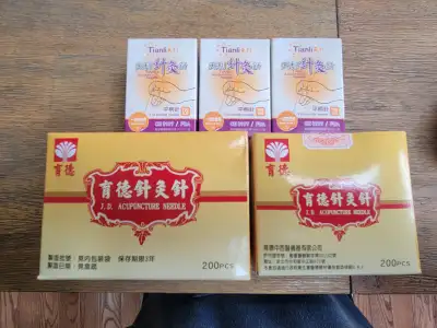 Acupuncture Needles – New – Sold Per Box Brand new acupuncture needles for sale. Individually packag...