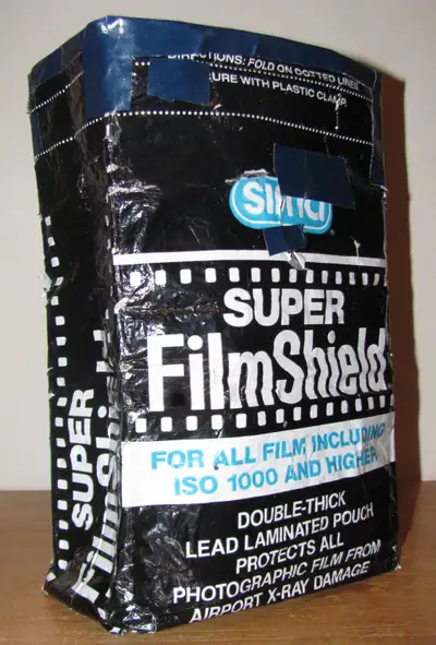 I have had this lead film protector pouch for approximately 20 years. It has some wear although is s...