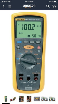 WANTED : Professional Grade Megger Fluke 1587 FC