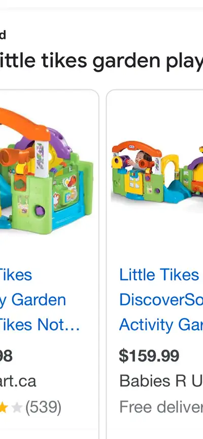 Little tikes activity garden , View more