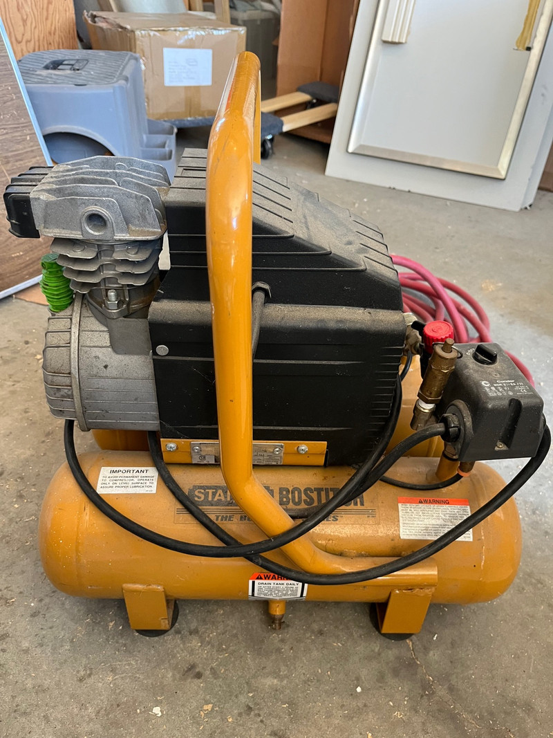 Stanley air compressor with hose | Power Tools | Calgary | Kijiji