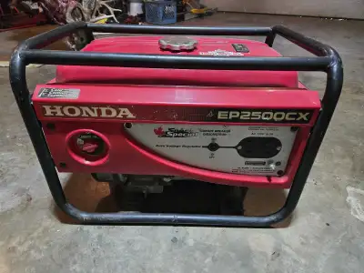 Honda Ep2500Cx generator , View more