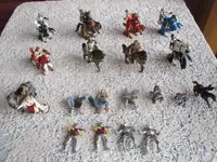 Collection of Medieval Horse/Knights--some are Germany SCHLEICH