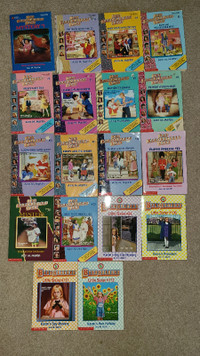 The Babysitters Club books 1-15, Little sister books 99-112