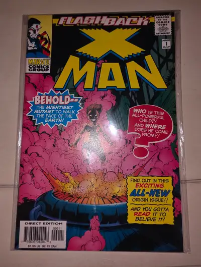 X Men Flashback July Marvle Comics Magazine, View more