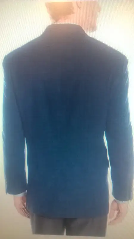 Louis Raphael Mens Tailored Classic Fit 2 Button Center Vent in Men's in Bedford - Image 3