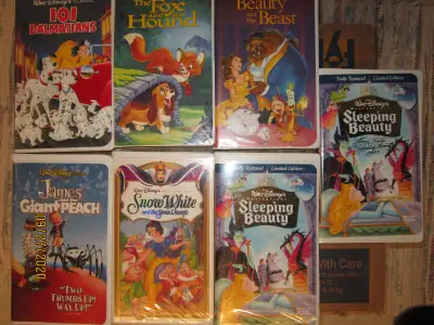 Children's Disney VHS Tapes, View more