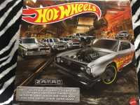 ZAMAC HOTWHEELS DIECAST CARS SET NEW IN BOX 