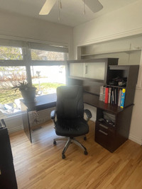 Corner Office Desk and optional chair. 
