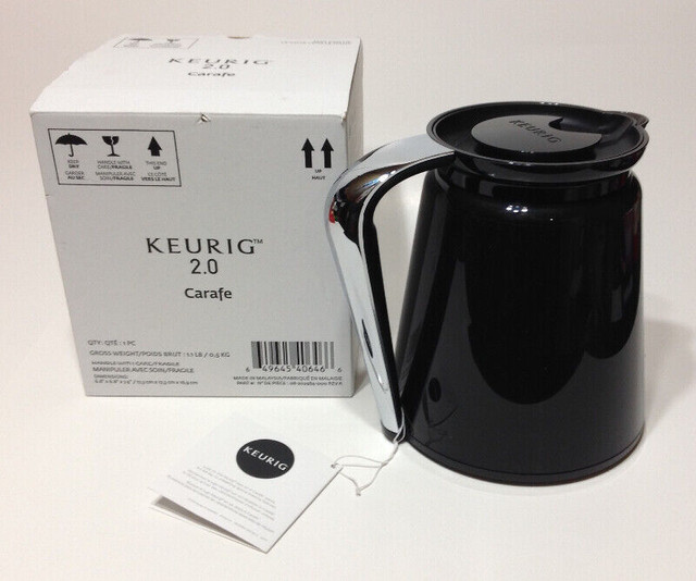 Keurig 2.0 Insulated Coffee Carafe Pot - New In Box in Kitchen & Dining Wares in Winnipeg - Image 3