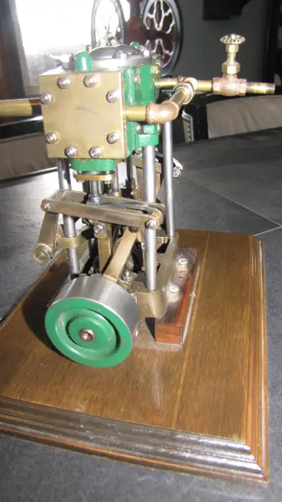 Stuart Compound Launch model marine steam engine and boiler, View more