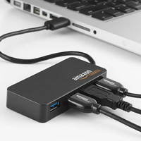 Amazon 4 Port USB to USB 3.0 Hub with 5V/2.5A power adapter