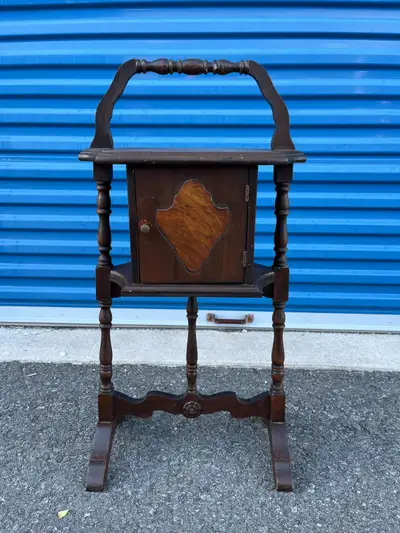 Antique Smokers Stand, View more