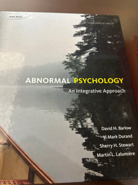 Abnormal psychology 