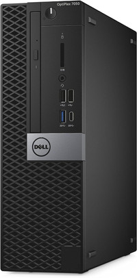 Dell SFF desktop(i7 7th/16G/256G SSD/Support 3 Monitors)