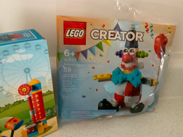 LEGO CHILDREN’S AMUSEMENT PARK & BIRTHDAY CLOWN - NEW UNOPENDED. in Toys & Games in Belleville - Image 3