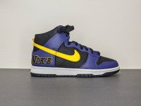 DS - Nike Dunk High EMB - Lakers - size 8