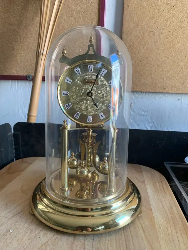 Seth Thomas Mantel Brass Clock567438996743147524